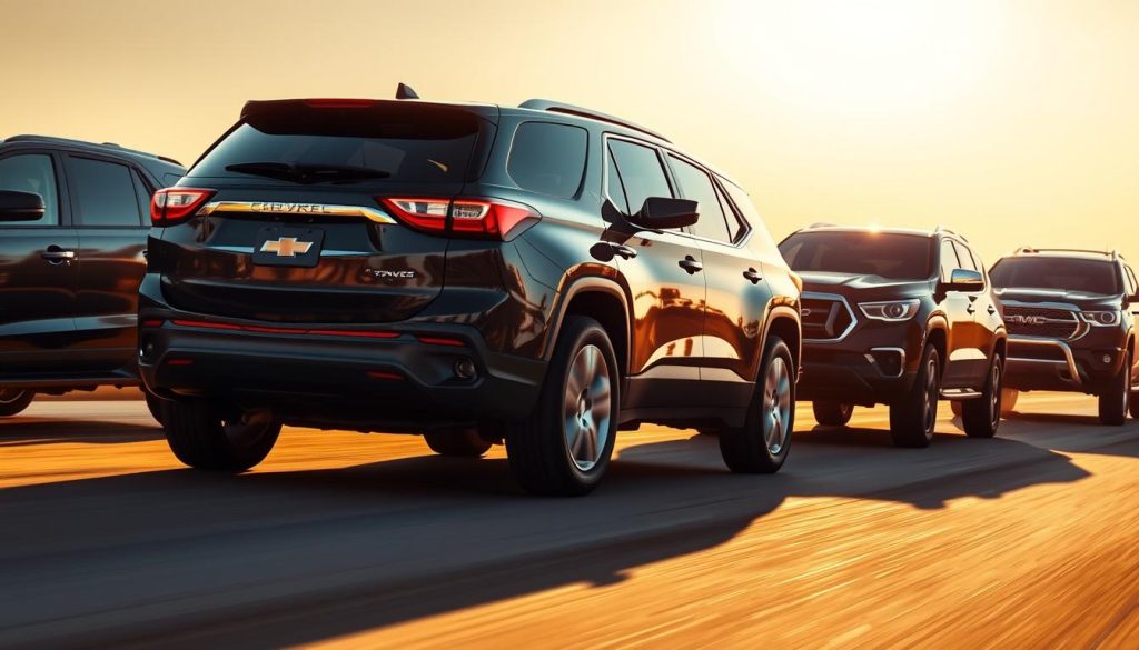 Chevy Traverse Towing Comparison
