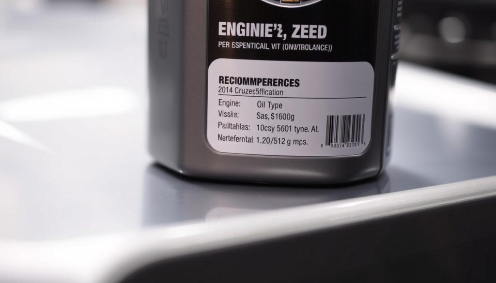 2014 Chevy Cruze Oil Specifications