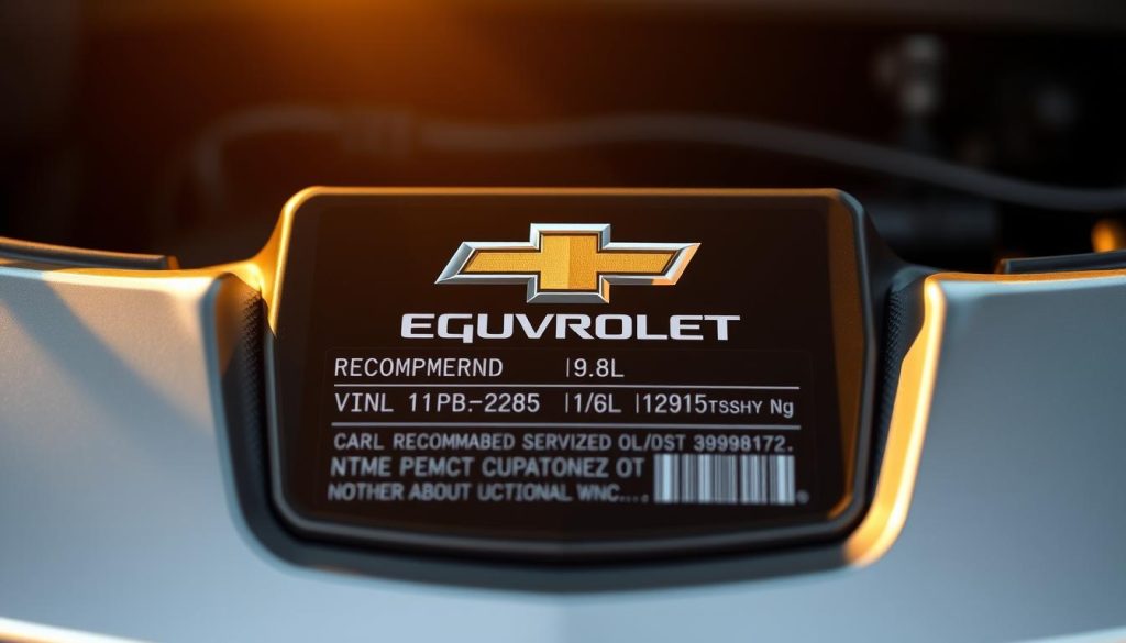 2015 Chevy Equinox Oil Specifications