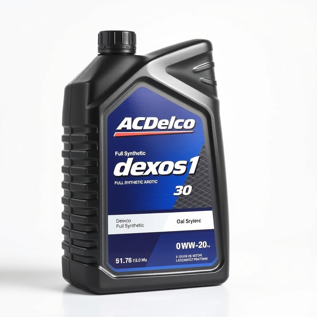 ACDelco dexos1 Full Synthetic 0W-20 oil bottle