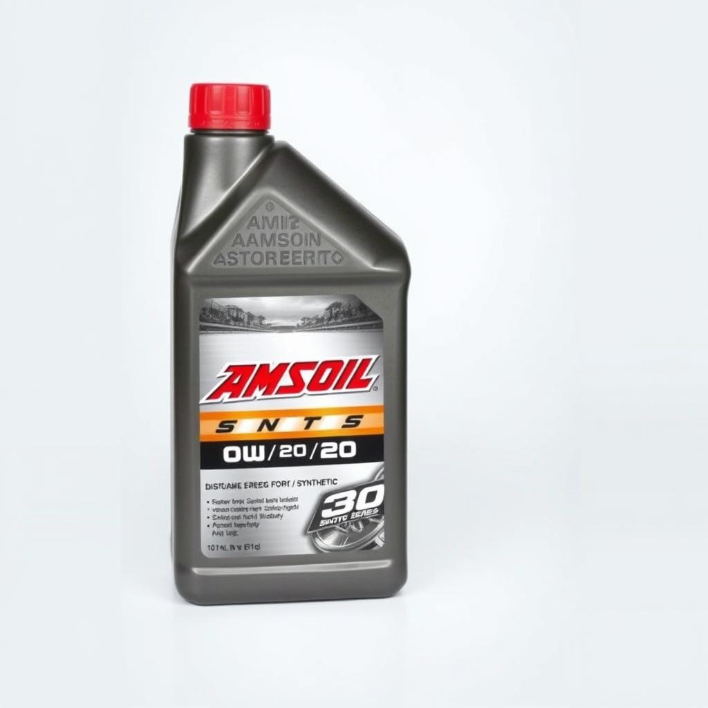 Amsoil Signature Series Full Synthetic 0W-20 oil bottle