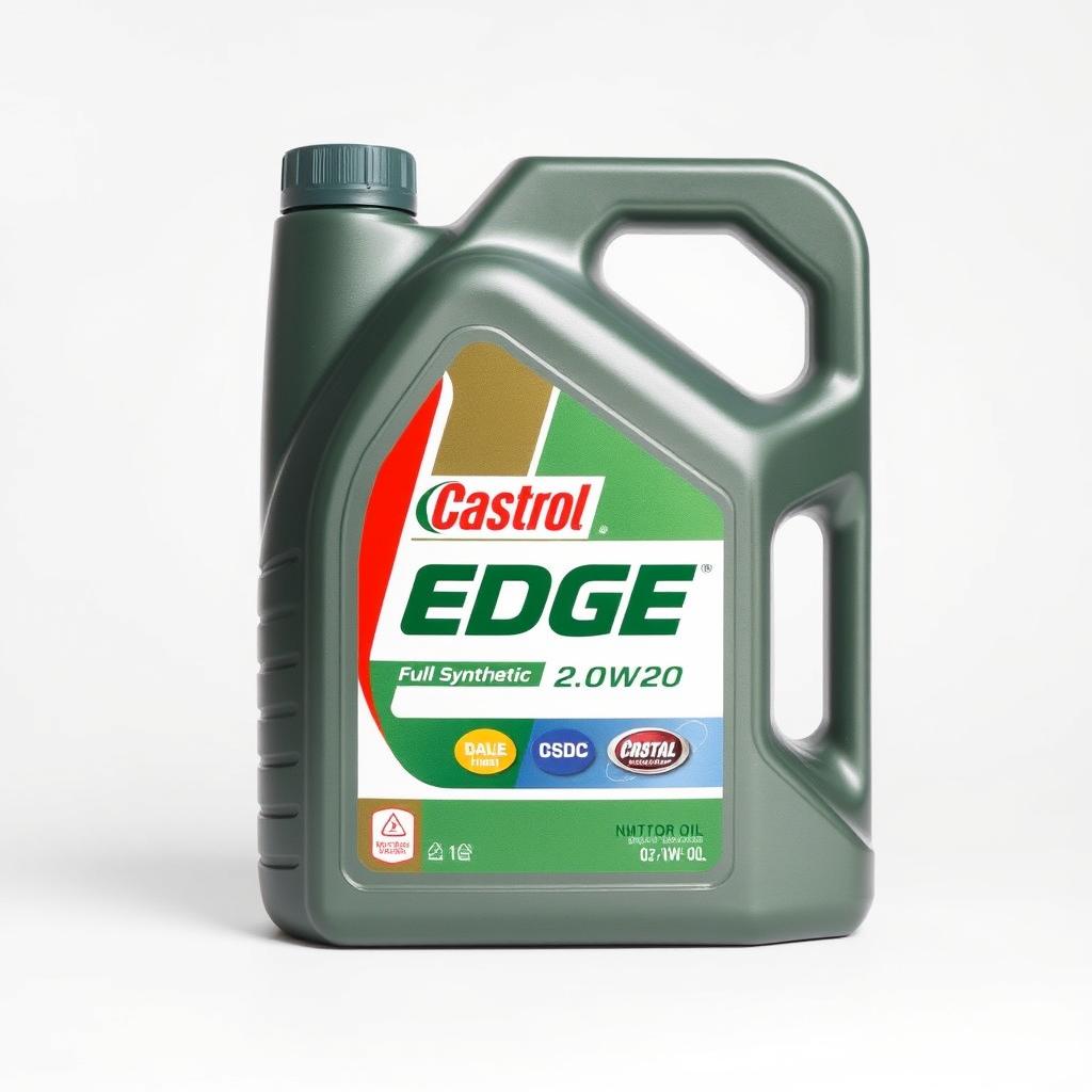 Castrol EDGE Full Synthetic 0W-20 oil bottle