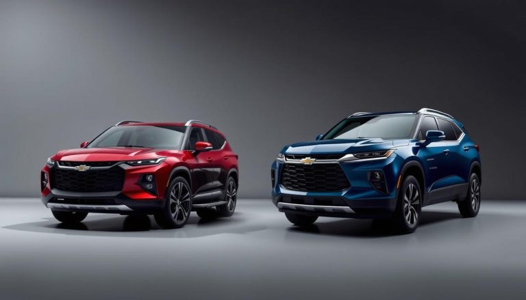 Chevy Blazer and Trailblazer SUV Comparison