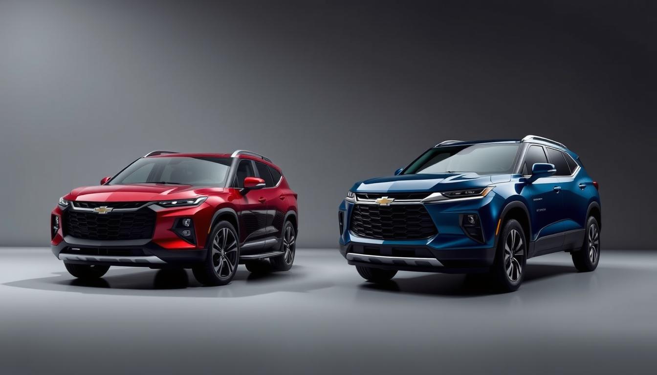 Chevy Blazer and Trailblazer SUV Comparison