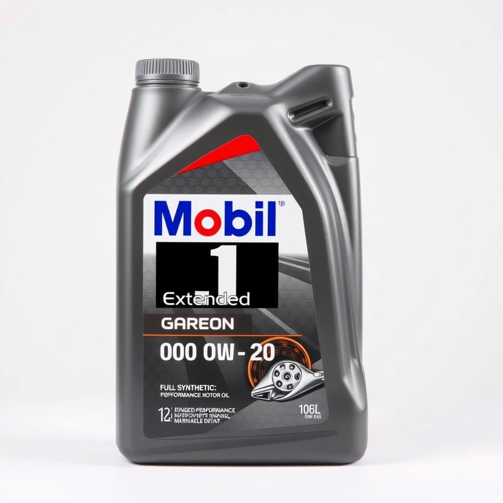 Mobil 1 Extended Performance Full Synthetic 0W-20 oil bottle