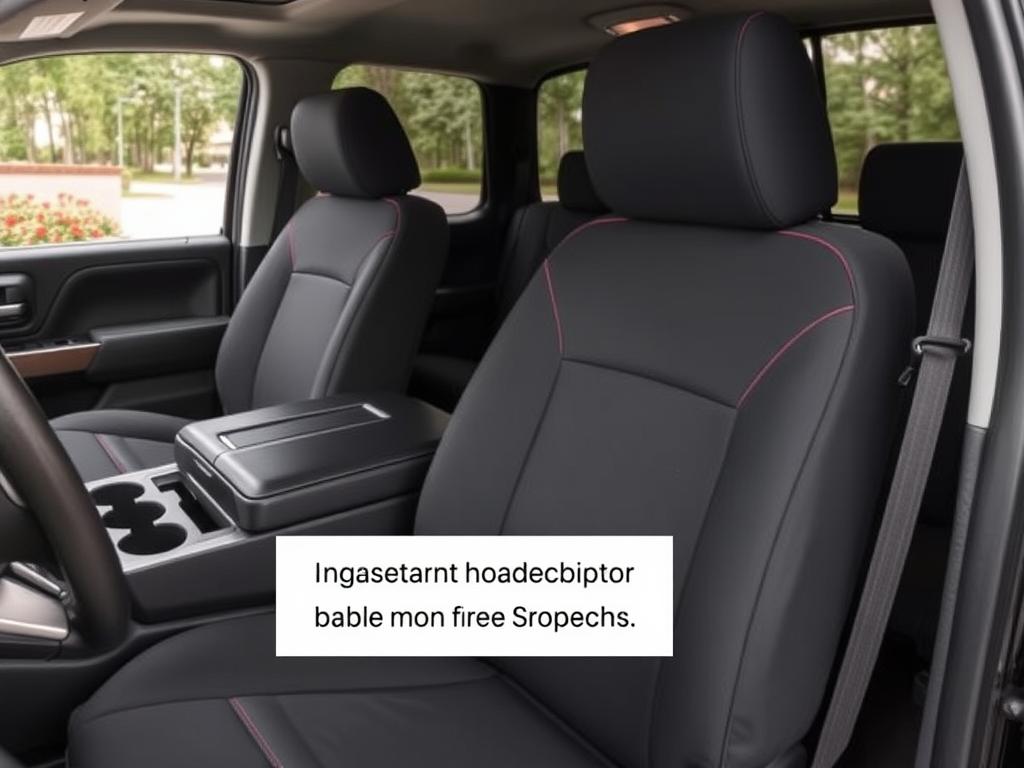 Rough Country Neoprene Seat Covers for Chevy Silverado 1500