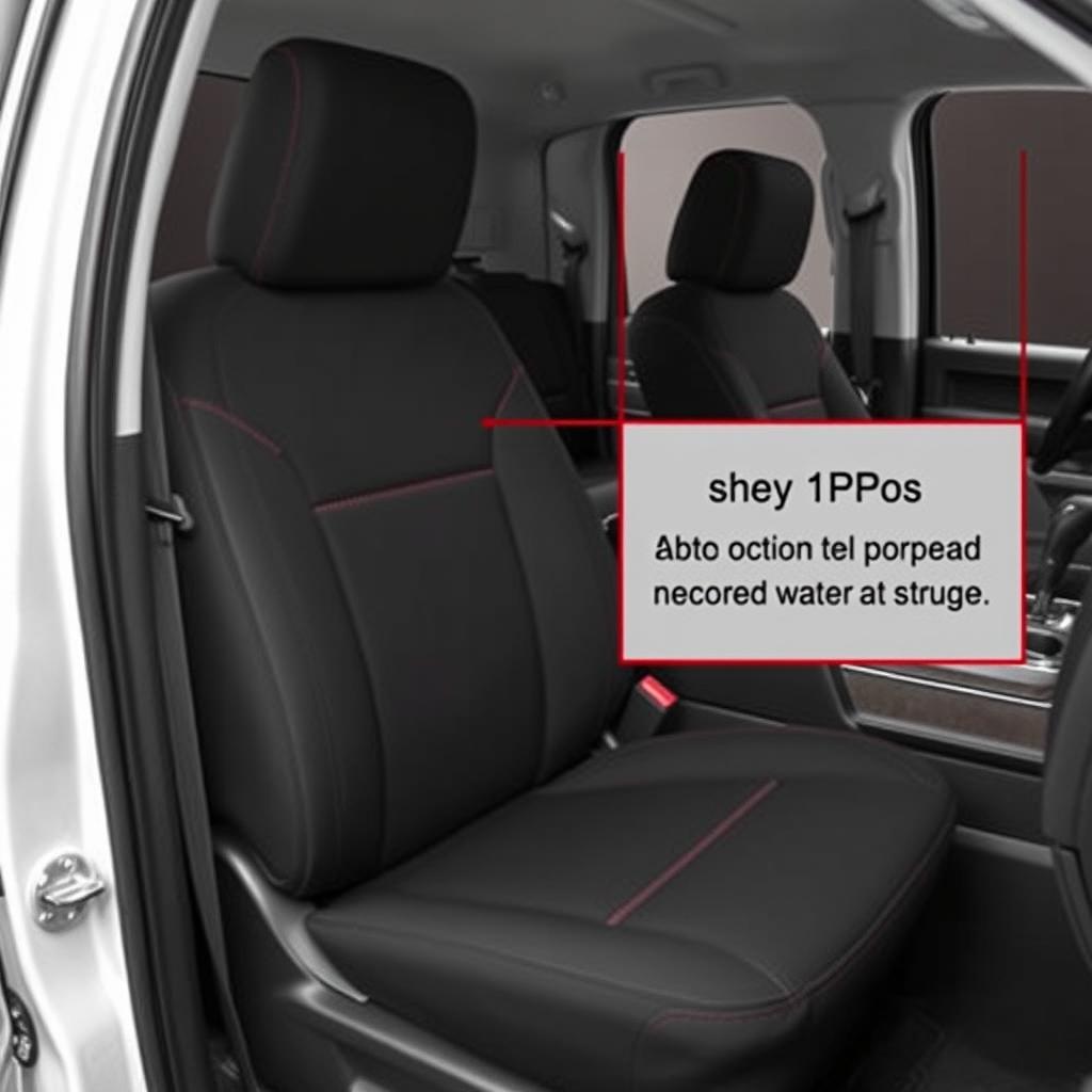 Rough Country Neoprene Seat Covers for Silverado 1500