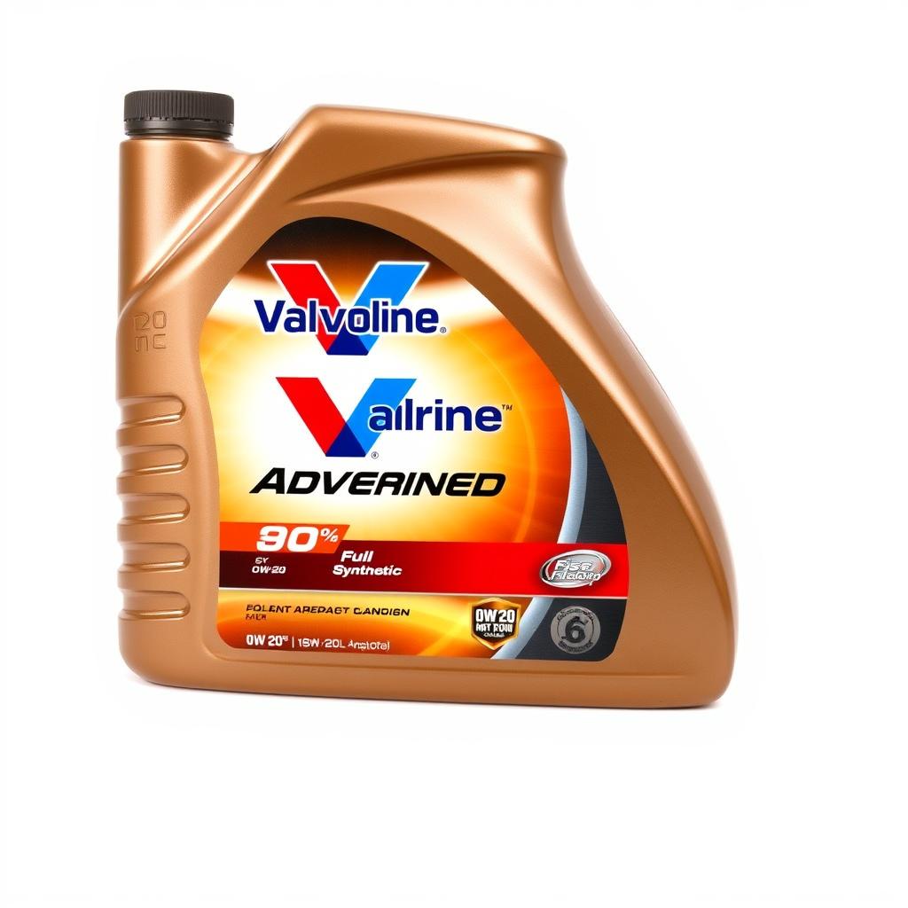 Valvoline Advanced Full Synthetic 0W-20 oil bottle
